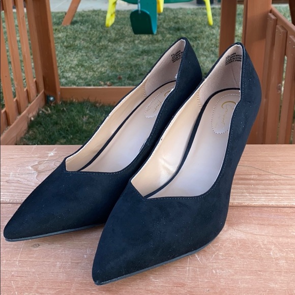 Shoes - Faux Suede Pumps